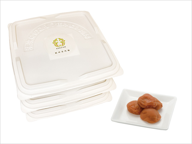 紀州五代梅 中粒 家庭用セット 600g×3(キャンペーン限定梅干し)