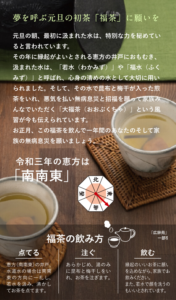 福茶の梅