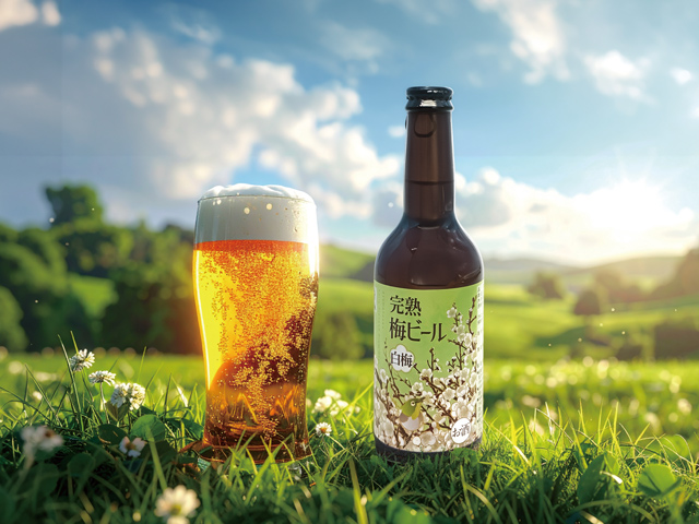 梅ビールイメージ