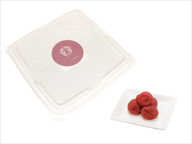 しそ漬け梅干し 580g 家庭用プラ容器